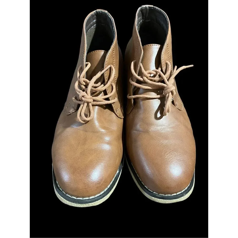 London Fog LFM - Broadstreet Brown Chukka Boots / SZ: 10